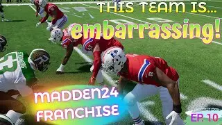 Madden 24 FRANCHISE -This is EMBARRASSING!  Ep. 10.  #xbox #relocation #nfl #madden #football