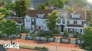 Newcrest Townhouses 🏘️ | Sims 4 Speed Build | NO CC