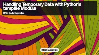 Managing Temporary Files with Python's tempfile Module