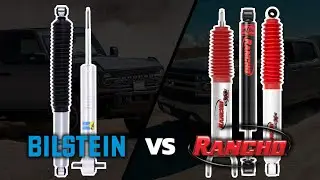 Bilstein 5100 / 4600 vs Rancho RS5000X / RS7MT / RS9000XL Shock Comparison