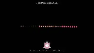 Thank you from 1st for Women Foundation Partner – Action Breaks Silence