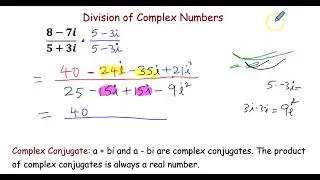 Division of Complex Numbers