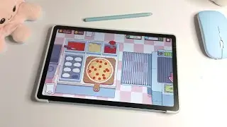 cozy game with me 🌼 for ios android | aesthetic game pizza 🍕