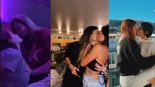 Lesbian (wlw) tiktok complication 🏳️‍🌈🌈 