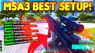The BEST BEGINNER Class Setup in Battlefield 2042! (M5A3 BEST SETUP) Battlefield 2042 Best Setup!