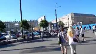 Прогулка по центру Санкт-Петербурга. Сенная площадь. Павел Сивков. Июль, 2014