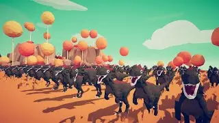 Legacy Faction Units VS 100x Raptors | Totally Accurate Battle Simulator