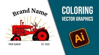 How to color vector graphics or logo templates from Etsy/Creative Market | Adobe Illustrator tips