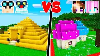 I'M BUILDING THE TINY HOUSE IN MINECRAFT! 🍄 - House Challenge