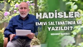 Hadisler Emevi Saltanatında mı Yazıldı ?