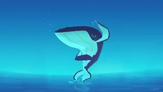 Humpback is dancing