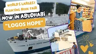 Worlds Largest Floating Bookfair Now in Abudhabi - Floating Bookfair vlog in tamil