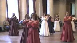 Sufi whirling with Zahira. 2000, Russia, St.Petersburg