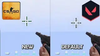 Valorant | CSGO Like Crosshair | TUTORIAL