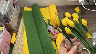Тюльпани для мами💐Mum’s Day Gifts 🎁 Diy