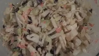 Quick Easy Coleslaw Recipe