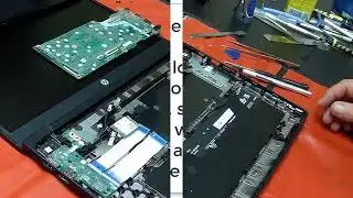 HP Chromebook 14G7 Motherboard, Internal Parts, Lower Case