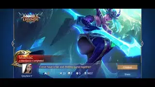 Karina top global in mobile legends bang bang