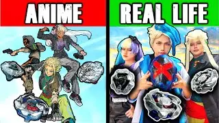 Unboxing The STRONGEST Beyblade Team IN REAL LIFE!!