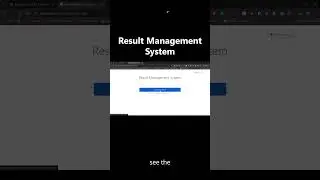 Online Student Result Management System in PHP/MySQL | Free Source Code Download 