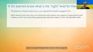 Kimberley Rothville: How much do JFL learners need to read & can they evaluate text difficulty?
