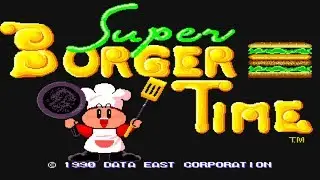 Super Burger Time (Arcade) (Full Game)