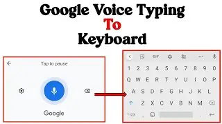 how to change google voice Typing to normal keyboard