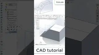 Solidworks basic quick tutorial: exercise 74