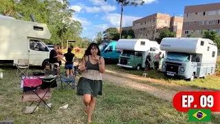 NÃO ESPERAVA POR ISSO! Olha como vivem os viajantes NA VIDA REAL I Camping da EXPOMOTORHOME
