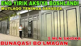 NAMANGAN TEMIR DARVOZA NARXLARI KATTA AKSIYA BOSHLANDI SHOSHILING