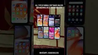 ALL TYPE OF MOBILE SOFTWARE UNLOCK SERVICE AVAILABLE FRP UNLOCK MI ACCOUNT REMOVE ICLOUD BYPASS