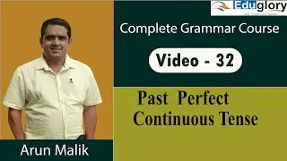 Past Perfect Continuous Tense