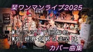 【ライブ】ジュリアに傷心 / 世界が終るまでは　カバーat栞ワンマンライブ2025　@BOTCHYBOTCHY