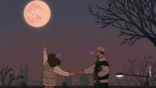 Under the Stars listening to Lofi - Lofi Music to relax/study/work to
