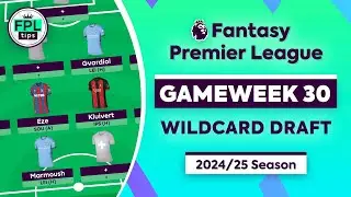 FPL GW30: WILDCARD DRAFT | Marmoush, Eze & Gvardiol | Gameweek 30 | Fantasy Premier League Tips