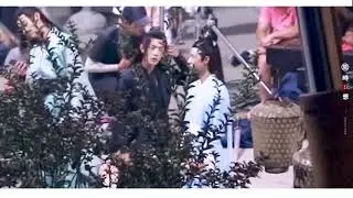 [Fancam] Wang Yibo ♡ Xiao Zhan - The Untamed BTS