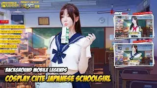 Background ML Terbaru Cosplay Cute Japanese Schoolgirl Cosplayer Nuo Mei Zi New U