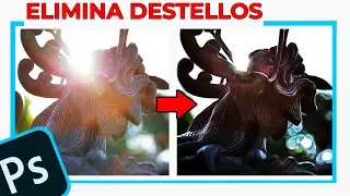 Como Quitar Destellos de LUZ en Photoshop [Pro Tips]