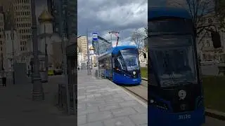 "Вас приветствует Московский транспорт!" Трамвай Витязь-М маршрут 7.