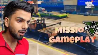 Playing Gta V in youtube first time | Gameplay | Gta v  truck tow mission | Speedyhrk
