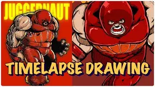 Juggernaut | Marvel Comics | Procreate
