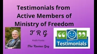 Testimonials from Active Members of Ministry of Freedom