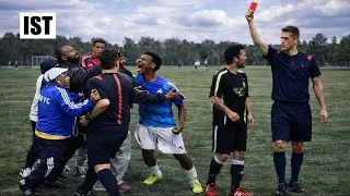 Referee Assaulted 🤛, Multiple Red Cards ♦️, Buzzer Beater Goal ⚽︎ & Out of Control Ending Fights! 😲