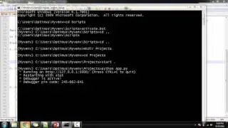 Flask 101 Part 2 Simple Hello World Flask Application using Notepad