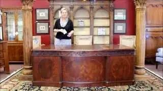 Henkel Moore Leather Top Desk 