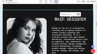 Graphic Designer Website Builder, Interior Designer Website Template | VisualM5 for Mobirise