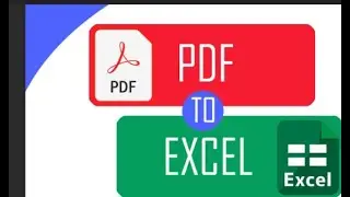 PDF in excel.