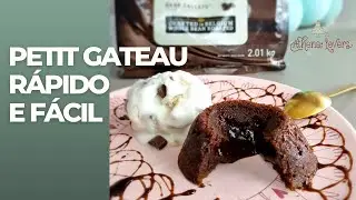 PETIT GATEAU DE CHOCOLATE  | FÁCIL E RÁPIDO