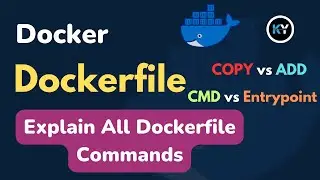 Dockerfile Commands Explained | Dockerfile Add vs Copy | Docker Full Tutorial - 6 [HINDI]