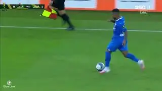 ابرز ما قدمه نجم #بلولاين ونادي النصر اللاعب / علي لاجامي في مواجهة نادي الهلال مساء امس
